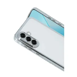 Newface Samsung Galaxy A17 5G Razer Lensli Silikon - Gümüş