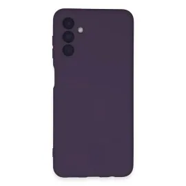 Newface Samsung Galaxy A24 4G Kılıf Nano Içi Kadife Silikon - Mor