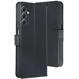 Newface Samsung Galaxy A24 4G Kılıf Trend S Plus Kapaklı Kılıf - Siyah