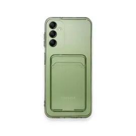 Newface Samsung Galaxy M15 Kılıf Kart Şeffaf Silikon - Şeffaf