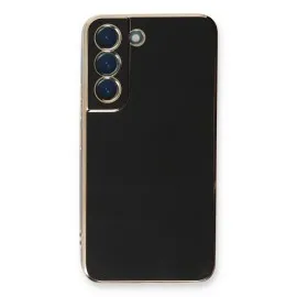Newface Samsung Galaxy S21 Fe Kılıf Volet Silikon - Siyah