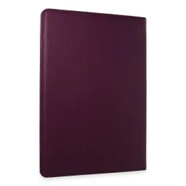 Newface Samsung Galaxy X610 Tab S9 Fe Plus 12.4 Kılıf 360 Tablet Deri Kılıf - Mürdüm