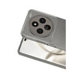 Newface Tecno Spark 30 Kılıf Auto Focus Karbon Kapak - Gri