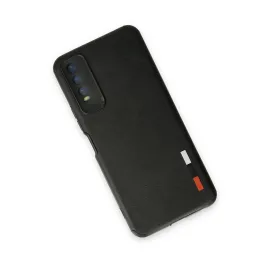 Newface Vivo Y11S Kılıf Loop Deri Silikon - Siyah