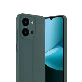 Newface Xiaomi Redmi 15C 4G Auto Focus Kapak - Koyu Yeşil