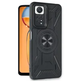 Newface Xiaomi Redmi Note 12 Pro 4G Kılıf Lincoln Silikon - Siyah