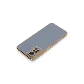 Newface Xiaomi Redmi Note 12 Pro 4G Kılıf Volet Silikon - Mavi