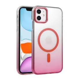 Newface Apple Iphone 12 Glossy Magsafe Kapak - Pembe