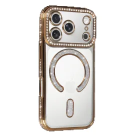 Newface Apple Iphone 17 Pro Max Joke Simli Magneticsafe Kılıf - Gold