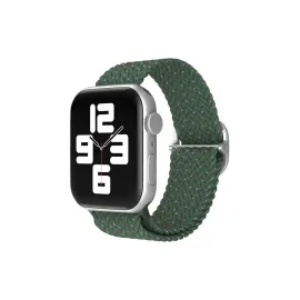 Newface Apple Watch 38mm Star Kordon - Benekli Koyu Yeşil