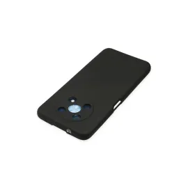 Newface Huawei Nova Y90 Kılıf Nano Içi Kadife Silikon - Siyah