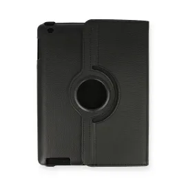 Newface Ipad 4 9.7 Kılıf 360 Tablet Deri Kılıf - Siyah