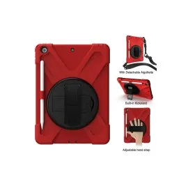 Newface iPad 5 Air 9.7 Kılıf Amazing Tablet Kapak - Kırmızı