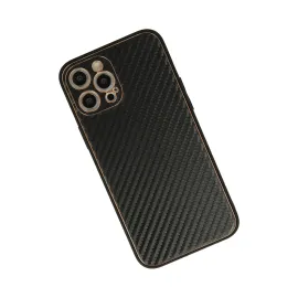 Newface Iphone 12 Pro Kılıf Coco Karbon Silikon - Siyah