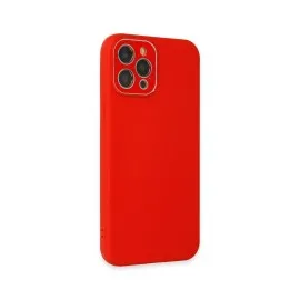 Newface Iphone 12 Pro Max Kılıf Lansman Glass Kapak - Kırmızı