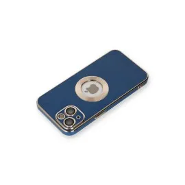 Newface Iphone 14 Plus Kılıf Store Silikon - Mavi