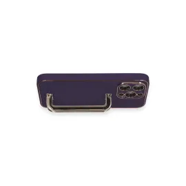 Newface Iphone 14 Pro Kılıf Coco Elit Kapak - Derin Mor