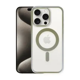 Newface Iphone 15 Pro Max Kılıf Erozi Magsafe Kapak - Gri