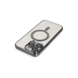 Newface Iphone 15 Pro Max Kılıf Kross Magneticsafe Kapak - Titan Gri