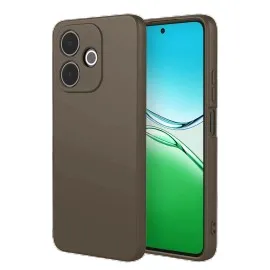 Newface Oppo A5 Pro 4G First Silikon - Kahverengi