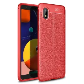 Newface Samsung Galaxy A01 Core Kılıf Auto Focus Kapak - Kırmızı