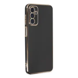 Newface Samsung Galaxy A04S Kılıf Volet Silikon - Siyah