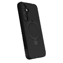 Newface Samsung Galaxy A55 5G Regal Magsafe Standlı Kapak - Siyah