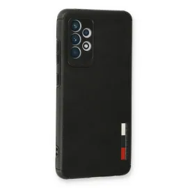 Newface Samsung Galaxy A73 5G Kılıf Loop Deri Silikon - Siyah