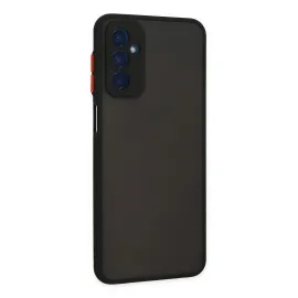 Newface Samsung Galaxy M13 Kılıf Montreal Silikon Kapak - Siyah