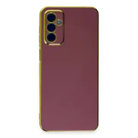 Newface Samsung Galaxy M23 Kılıf Volet Silikon - Kırmızı