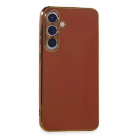 Newface Samsung Galaxy S24 Kılıf Volet Silikon - Kırmızı