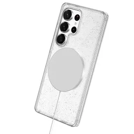 Newface Samsung Galaxy S25 Ultra Glow Magsafe Kapak - Şeffaf