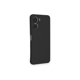 Newface Vivo Y16 Kılıf Nano Içi Kadife Silikon - Siyah