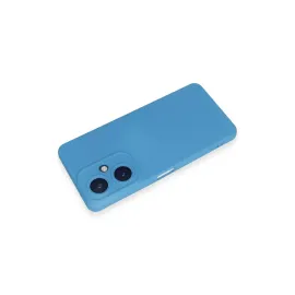 Newface Vivo Y27 Kılıf Nano Içi Kadife Silikon - Mavi