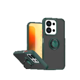 Newface Xiaomi Redmi 15C 4G Montreal Yüzüklü Silikon Kapak - Yeşil