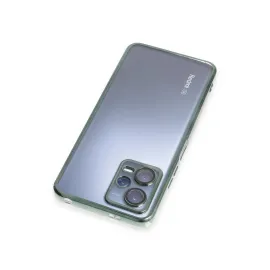 Newface Xiaomi Redmi Note 12 5G Kılıf Razer Lensli Silikon - Yeşil