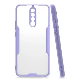Newface Xiaomi Redmi Note 8 Pro Kılıf Platin Silikon - Lila