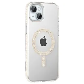 Joko Apple Iphone 14 Move Taşlı Magsafe Kapak - Pembe