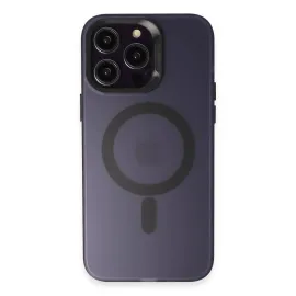 Joko Iphone 15 Pro Kılıf Mateks Magsafe Kapak - Derin Mor