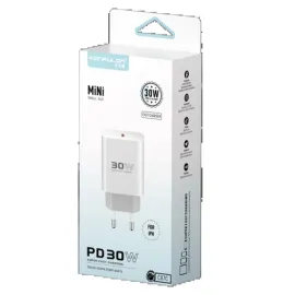 Konfulon C87C 30W Type-C Çıkışlı Ekstra Dl50 1M Type-C To Lightning Kablolu Pd Şarj Cihazı - Beyaz