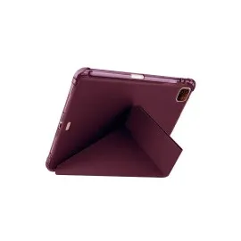 Newface Ipad Air 13 (2024) Kılıf Kalemlikli Mars Tablet Kılıfı - Mor