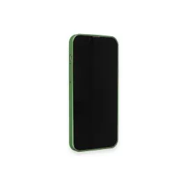 Newface Iphone 13 Pro Kılıf Jack Magneticsafe Lens Silikon - Yeşil
