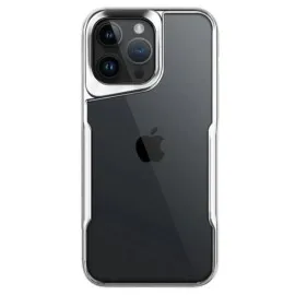 Newface Iphone 14 Pro Max Kılıf Boyi Silikon Kapak - Gümüş