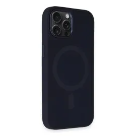 Newface Iphone 15 Pro Kılıf Oslo Magsafe Kapak - Lacivert
