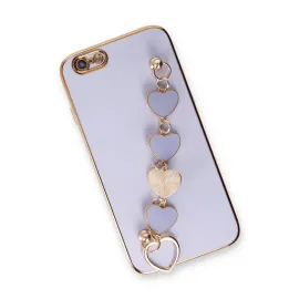 Newface Iphone 6 Kılıf Esila Silikon - Lila