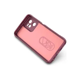 Newface Realme C35 Kılıf Optimum Silikon - Bordo