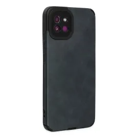 Newface Samsung Galaxy A03 Kılıf Loop Deri Silikon - Lacivert