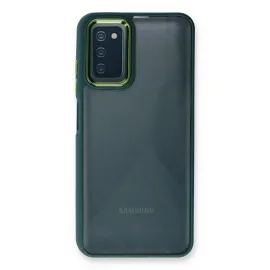 Newface Samsung Galaxy A03S Kılıf Dora Kapak - Haki Yeşil