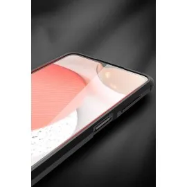 Newface Samsung Galaxy A12 Kılıf Auto Focus Kapak - Kırmızı