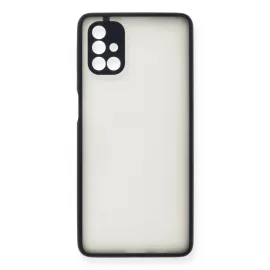 Newface Samsung Galaxy M51 Kılıf Montreal Silikon Kapak - Lacivert